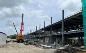 Begini Progres Tribun MotoGP Mandalika, Mulai Pasang Pondasi Atap