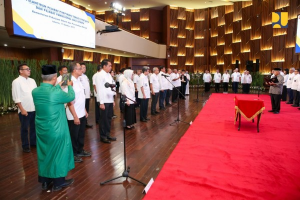 Mentri Basuki Hadimuljono Lantik Pejabat Tinggi Pratama dan Pejabat Fungsional Ahli Utama PUPR