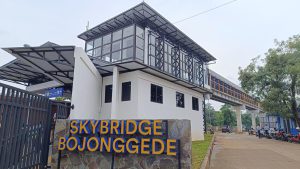 Kemhub Hibahkan Skybridge Bojonggede Kepada Pemda Bogor