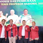 UNJ Resmi Buka Kejuaraan Tenis Profesor Nasional 2025, Ajang Sinergi Akademisi Melalui Olahraga