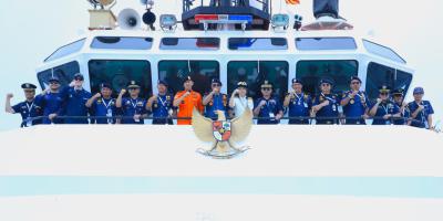Sebanyak 21 Kapal Uji Penanganan Tumpahan Minyak di Selat Lembeh