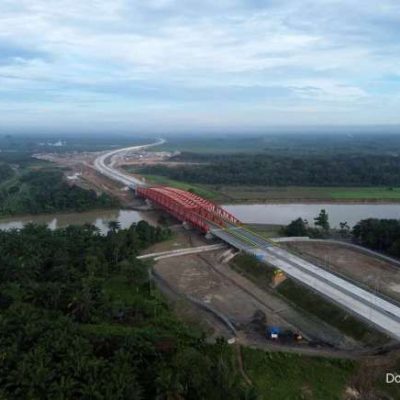 Jokowi Resmikan Ruas Tol Binjai-Langsa (seksi 2 Stabat-Tanjung Pura), Anggarannya Mencapai 11,6 Triliun