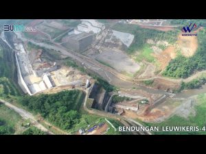 Progres Bendungan Leuwikeris Paket 4 di Ciamis, Jawa Barat