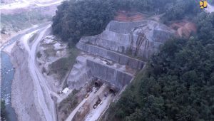 Per Oktober 2021, Konstruksi Bendungan Leuwikeris telah Mencapai 82 Persen